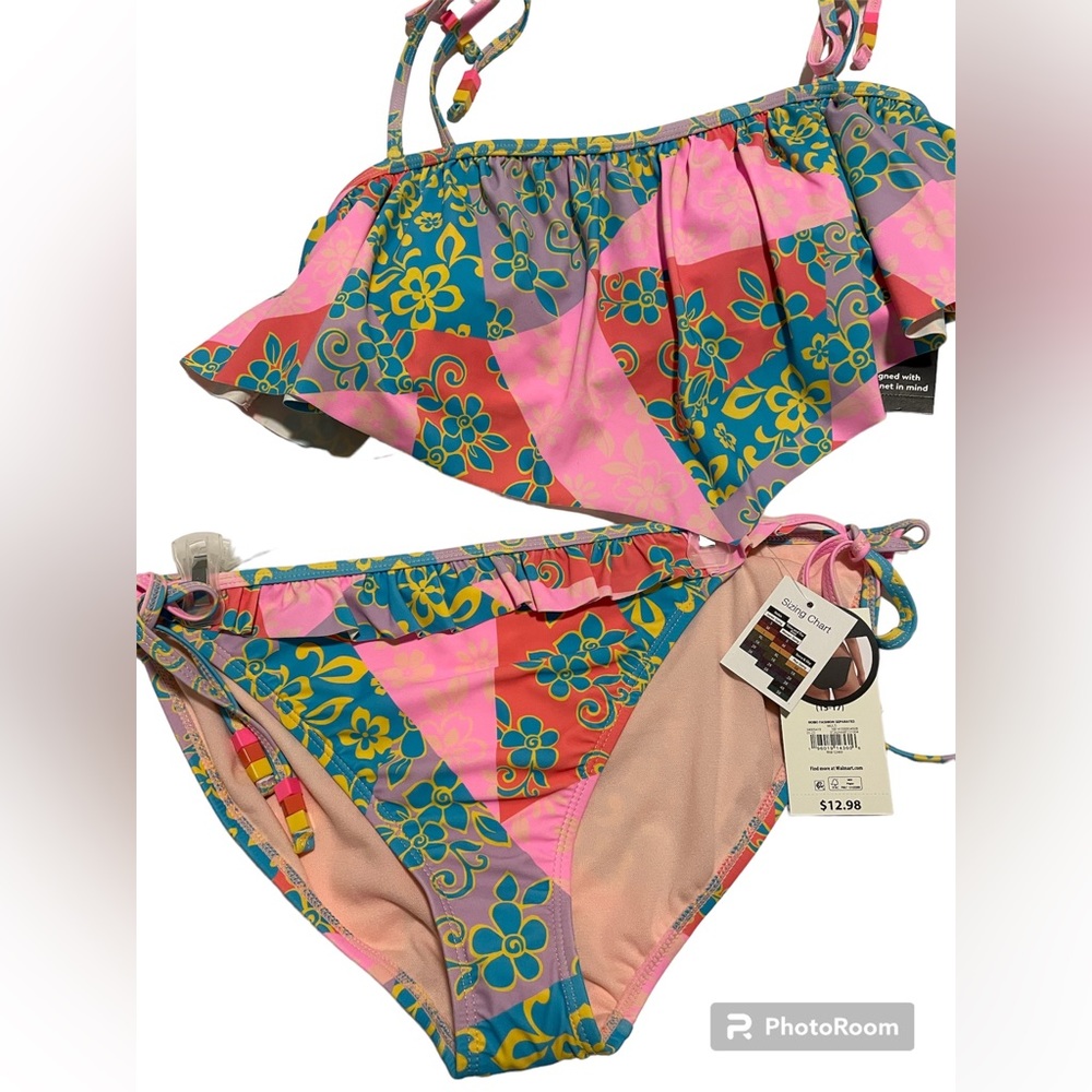 Girls 2 Piece Swimwear- size -XL(15-17)